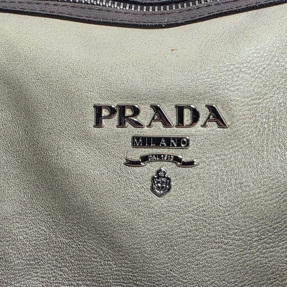 RARE Prada 2007 Ombre Matte Glace Leather Bowler Boston Collector Runway